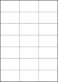 As fast as 8.3 seconds; 70mm X 42 3mm Labels A4 Sheets 21 Per A4 Sheet Eu30045