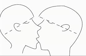 A sketchy drawing of two girls kissing. How To Draw Two People Kissing Step By Step Feltmagnet