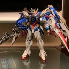 The melee type of wing series with twin buster rifle :dvery strong unit!!! Mojianghun Custom 1 100 Xxxg 01w Wing Gundam Ew W Electroplated Chrome Painting Show Z Store