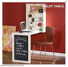 Bureau Mural Rabattable Wall Mounted Desk Wall Desk Space Saving Furniture