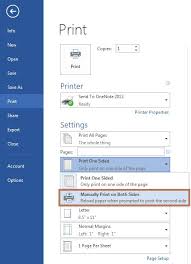 For professional homework help services, assignment essays is the place to be. Printing On Both Sides Of Paper In Word 2013