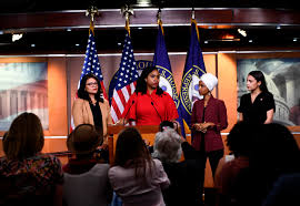 Meaning of congresswoman in english. Who Are The Squad Here Are The 4 Congresswomen Known As The Squad Targeted By Trump S Racist Tweets Cnn Politics
