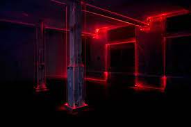 Red Laser Definition Background United Visual Artists Light Installation Light Art