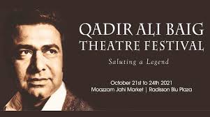 Qadir Ali Baig Theatre Festival all set to roll out from Oct 21 in  Hyderabad