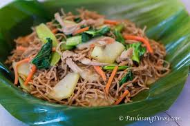 Chicken Pancit Habhab Panlasang Pinoy Recipe Vegetable Dishes Recipes Chicken Pancit Recipe Vegetable Dishes