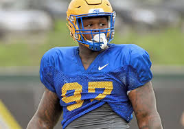 He was there for pitt's pro day, where 16 former players got the chance to showcase their size, skill and football acumen — all of which are hard to miss in twyman's case — for 32 nfl teams. 3f24fgbtxglyum