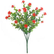 Faux plants and flowers made from silk offer the most realistic look of any artificial option. Artificial Flowers Outdoor Fake Flowers For Decoration Uv Resistant No Fade Faux Plastic Plants Garden Porch Window Box Decor Artificial Plants Aliexpress