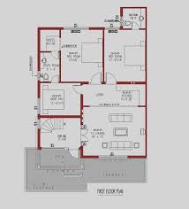 House Floor Plan By 360 Design Estate 10 Marla House Plan House Plans Floor Plans