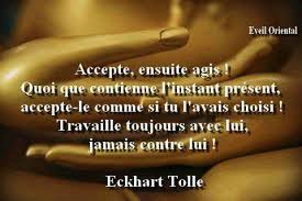 Sagesse et instant présent, | Marie des vignes