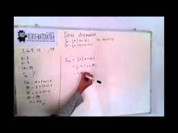 Bagaimanakah cara menghitung cepat suatu deret aritmatika. Cara Mudah Mengerjakan Deret Aritmatika Youtube