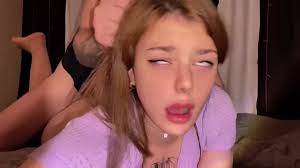 Cute stepdaughter wants to be fucked hard to an eye-rolling orgasm