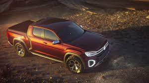Volkswagen Atlas Tanoak Pickup Truck Concept 2018 Upper View Volkswagen Wallpapers Volkswagen Atlas Tanoak Wallpape Pickup Trucks Volkswagen Old Pickup Trucks
