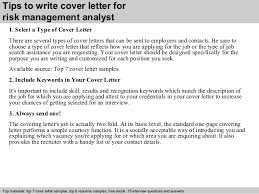Management Analyst Cover Letter Sample Cover Letter