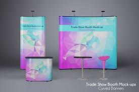 Download Trade Show Booth Mock Ups V2 Psd 3d Logo Mockups Free Download PSD Mockup Templates