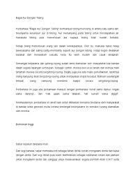 Ajukan pertanyaan tentang tugas sekolahmu. Bagai Aur Dengan Tebing