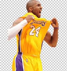 The latest los angeles lakers logo has small changes compared to the previous version. Kobe Bryant Los Angeles Lakers Nba Png Clipart Arm Ball Basketball Basketball Player Clothing Free Png