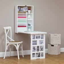When i'm working with my cricut machine, i find it's better to have a slightly higher work surface as i'm standing up a lot. Photo Frame Fold Down Multi Storage Space Saving Office Study Wall Desk White Fold Down Desk Desk Storage Fold Away Desk