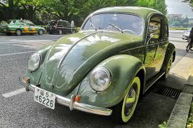 Image result for Medium Green 1950 Beetle