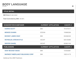 Maybe you would like to learn more about one of these? Shawn Mendes Updates On Twitter Shawn Mendes And Dan Shay A New Song Called Body Language Has Been Registered Onto Bmi Note That This Doesn T Mean The Song Will For