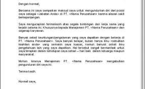 Dengan berat hati saya mengajukan permohonan untuk mengundurkan diri sebagai perawat di rumah sakit bina marga. Contoh Surat Resign Doc
