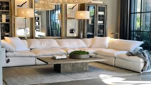 If you're wondering how to decorate and obtain a luxury home, restoration hardware is your go to. Beckham Vs Cloud Modular Pit Sectional What S The Difference Iq Design