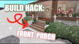 Front Porch Bloxburg Build Hack Youtube