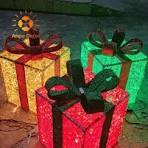 [Hot Item] Christmas Decorative Light 3D Motif Gift Boxes LED Street Light