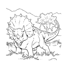 Een dinosaurus of t rex die een gat in het papier scheurt. Dinosaurs Coloring Pages Leuk Voor Kids