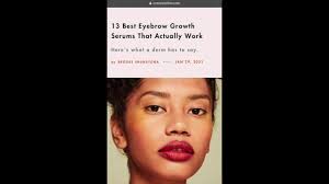 My daughters eyebrow gel has been named NUMBER ONE by Cosmopolitan  Magazine! 💪🏽💪🏽💪🏽💪🏽 #fyp #foryour #foryourpage #brows #skinecare  #beauty
