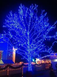 A Tree Dressed In Holiday Lights At Dollywood Smoky Mountain Christmas Dollywood Holiday Lights