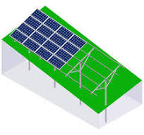 奮安（FOEN)一本足太陽光発電野立て架台（GM2-Aシリーズ） POWER ...