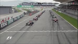 The following procedures, based on the race weekend light procedures of the formula 1 world championship, are referred to as an example in article 4.3.1 of appendix h to the international sporting code, for use in events. Race Start Starting Light Gantry Perspective Malaysia 2013 Formula1