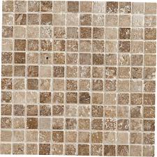Mosaique Sol Et Mur Mineral Moka 2 3 X 2 3 Cm Leroy Merlin Sol Et Mur Sol Moka