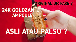 Ini manfaat dan efek samping serum goldzan 24k, jangan sampai salah beli yang palsu moms! Review 24k Goldzan Ampoule 99 9 Pure Gold Real Or Fake Unboxingserum24kgolzanampoulekorea Youtube