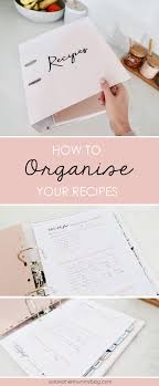 How To Organise Your Recipes In A Binder Recipe Book Diy Recipe Book Design Recipe Book Templates