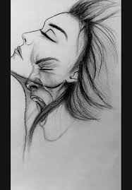 Girl Drawing Illustration How To Draw For Beginners New Fashion Drawing Girl Drawing Art Drawings Sketches Creative Emotional Drawings Emotional Art