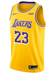 News of his next move then leaked on twitter on sunday as @chrissyteigen tweeted that she had seen the basketballer with a lakers jersey. Los Angeles Lakers Lebron James 2019 20 Icon Edition Swingman Jersey Lakers Store