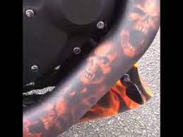 Isininca Kuru Kafa Cikan Egzoz Exhaust Skull Hot Youtube