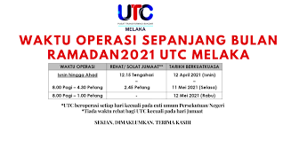 Sebanyak 70 kementerian/agensi, kerajaan dan swasta serta ngo telah membuka kaunter di utc melaka di bawah 10 kluster iaitu Utc Melaka Opslag Facebook