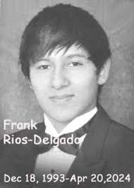 Passing of Frank Rios-Delgado, Crescent High School Class of 2012