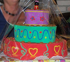 knutselwerkje 3 laags taart surprise van knutselidee nl zelfgemaakte kerst knutselen lagen taart taart