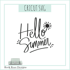 Download Hello Summer Sun Svg Cut File Rock Rose Designs Rock Rose Designs