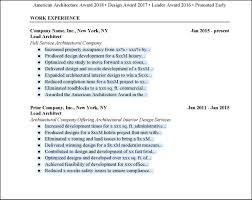 Lead Architect Resume Example Free Download
