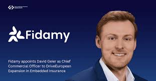 Fidamy appoints David Geier as Chief Commercial Officer to DriveEuropean  Expansion in Embedded Insurance