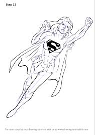 Found 18 free dc super hero girls drawing tutorials which can be drawn using pencil, market, photoshop, illustrator just follow step by step directions. Learn How To Draw Supergirl Supergirl Step By Step Drawing Tutorials
