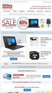 Memorial Day Sale Is On Come And Get It Office Depot Email Archive Office Depot Depot Paper Supplies