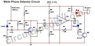 It is use for detecting the use of mobile phone for spying and unauthorized video transmission. Mobile Phone Sensor Circuit Mobile Phone Detector Project Circuit