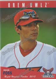 2013 Orem Owlz Trevor Foss