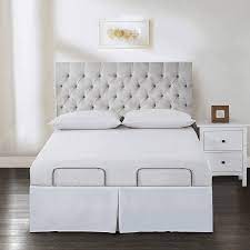I love these because they juar attach to the frame easily and look very stylish. How To Choose A Bed Skirt For An Adjustable Bed Tips