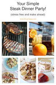 You don't have to cook anything to host a great summer dinner party—just arrange a bunch of yummy cheeses on a platter and chill plenty of bottles of steak and tomatoes scream summer. How To Throw An Easy Steak Dinner Party Chop Happy